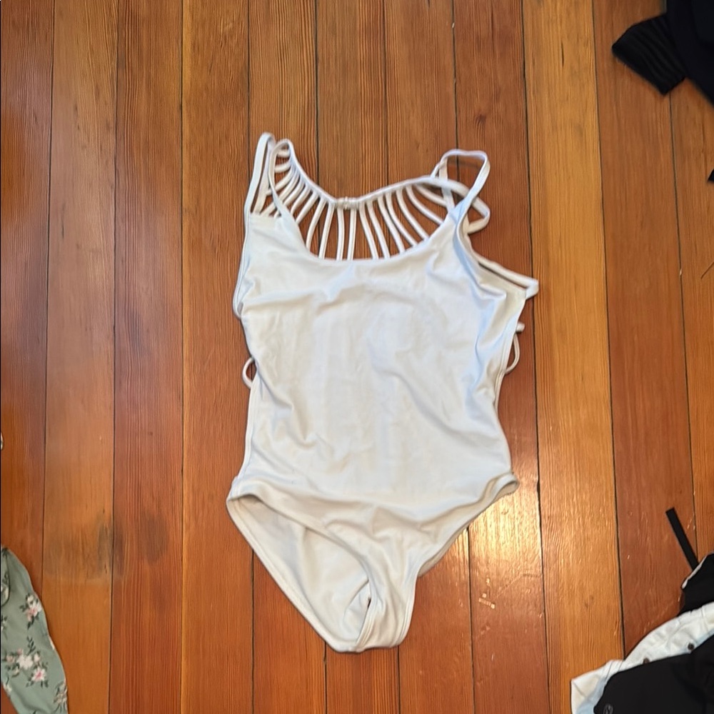 White womens  One Piece Swimsuit